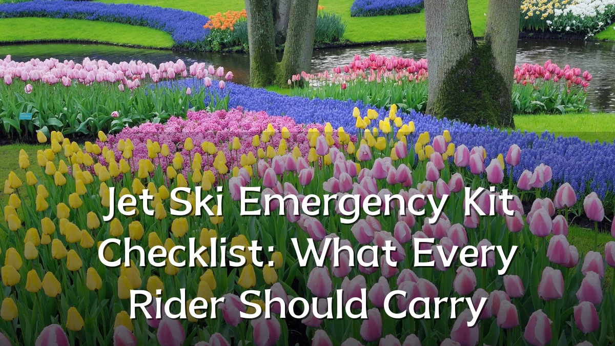 Jet Ski Emergency Kit Checklist: What Every Rider Should Carry