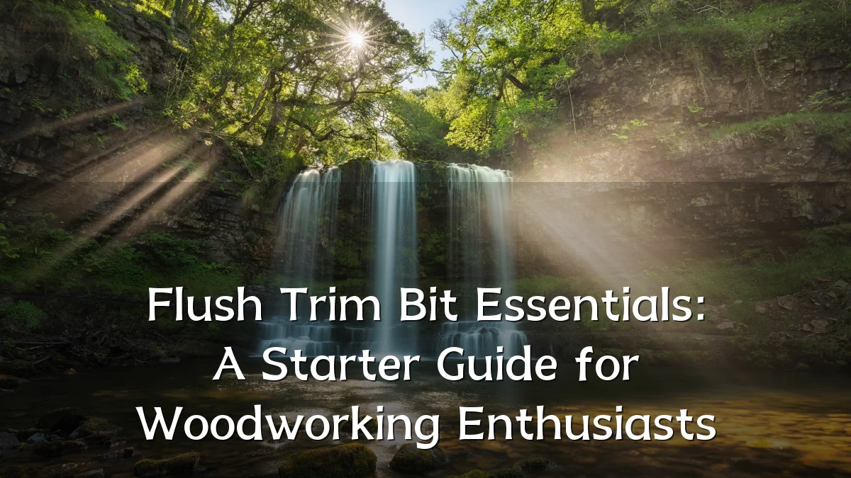 Flush Trim Bit Essentials: A Starter Guide for Woodworking Enthusiasts