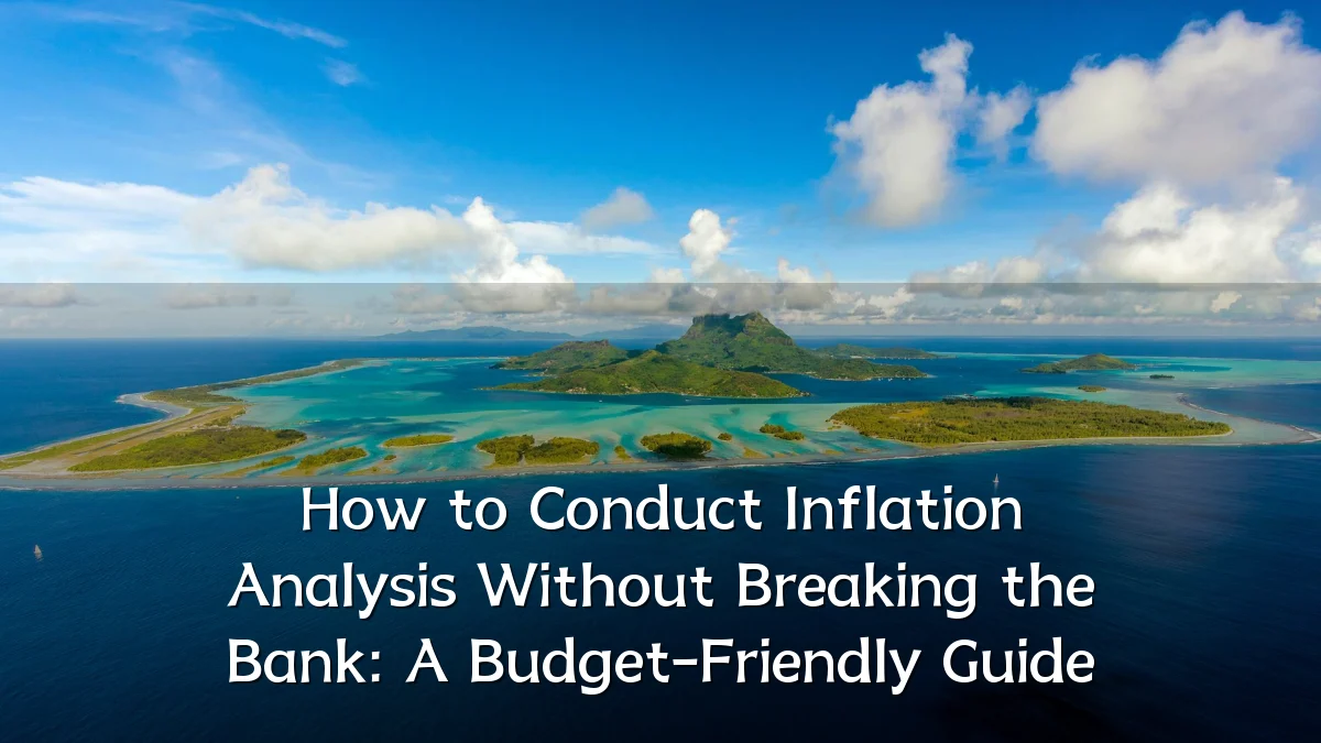 How to Conduct Inflation Analysis Without Breaking the Bank: A Budget-Friendly Guide