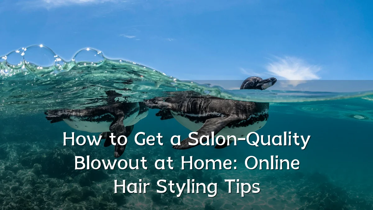 How to Get a Salon-Quality Blowout at Home: Online Hair Styling Tips