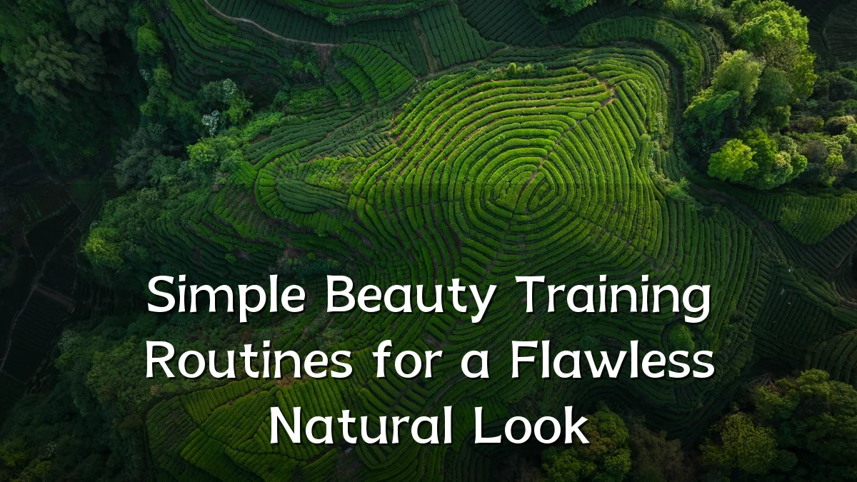 Simple Beauty Training Routines for a Flawless Natural Look