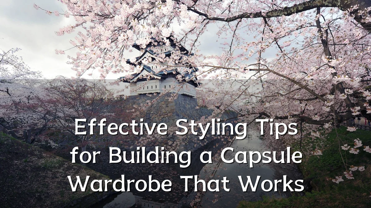 Effective Styling Tips for Building a Capsule Wardrobe That Works