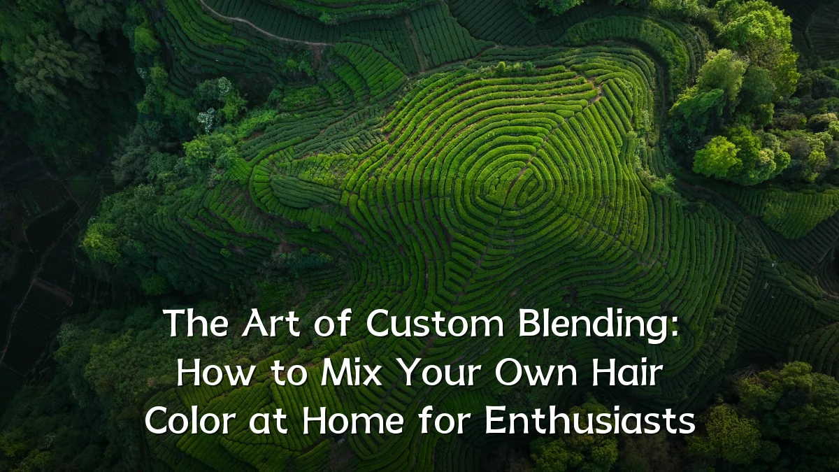 The Art of Custom Blending: How to Mix Your Own Hair Color at Home for Enthusiasts